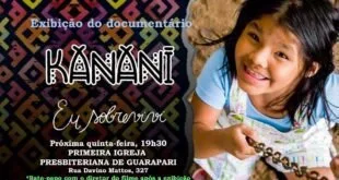 Igreja Presbiteriana exibirá documentário kanani