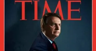 Revista Time: Bolsonaro é eleito personalidade do Ano