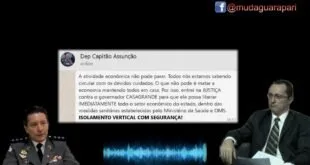 Conversa rápida com Capitão Assunção