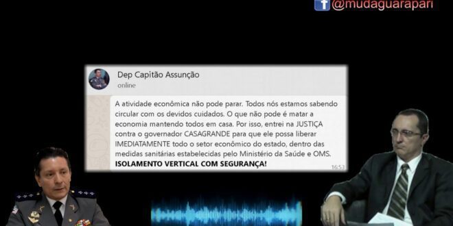 Conversa rápida com Capitão Assunção
