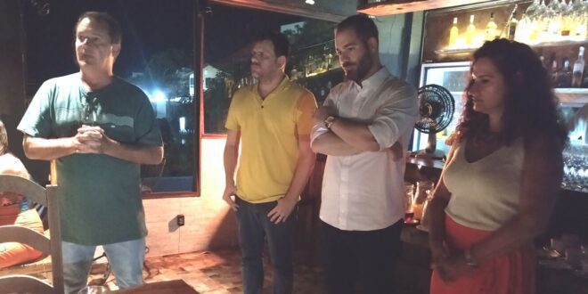 Deputado Renzo se reúne com líderes