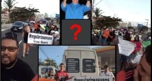 Associação de Vans realiza manifestação
