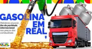 Petrobras: Fim da Paridade Internacional força queda na gasolina, diesel e gás de cozinha