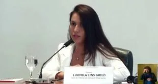 Crimes Contra a Humanidade: Ludmila Lins Grilo da aviso importante