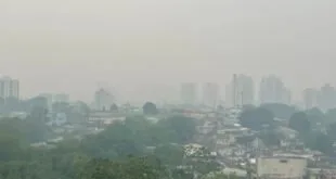 Amazonas sob alerta: ‘onda’ de fumaça volta a encobrir a cidade de Manaus