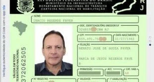 Inácio Rezende Faver perdeu seus documentos em Guarapari