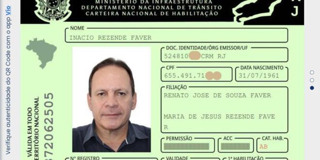 Inácio Rezende Faver perdeu seus documentos em Guarapari