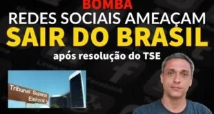 Big Tech´s ameaçam SAIR do Brasil