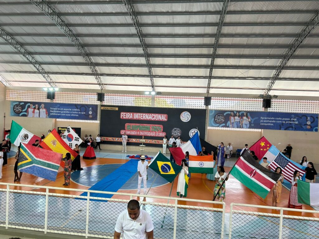 Escola do Futuro em Barra de São Francisco realiza feira cultural inspirada na Olimpíada 2024