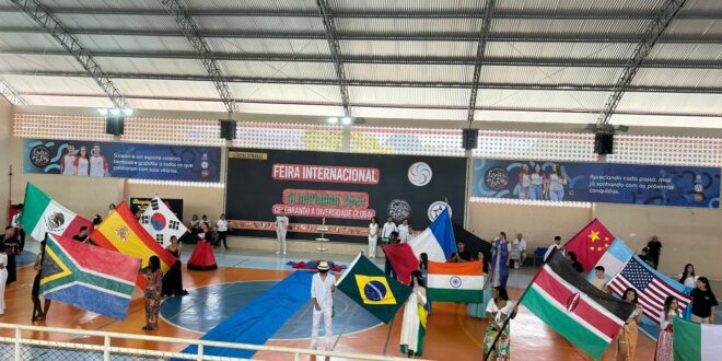 Escola do Futuro em Barra de São Francisco realiza feira cultural inspirada na Olimpíada 2024