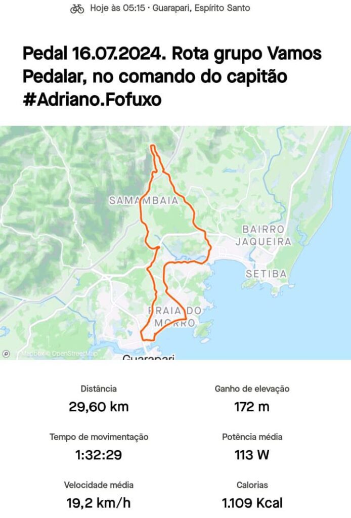 Ciclismo: União e Networking em Guarapari