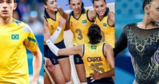 Olimpíadas 2024: Confira todos os jogos do Brasil nesta quinta-feira (1°)