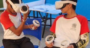 Estudantes de Conceição do Castelo têm primeira experiência com realidade virtual