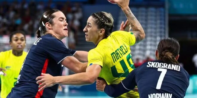 Olimpíadas: Brasil perde para Noruega e é eliminado no handebol feminino