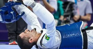 Edival Pontes conquista medalha de bronze no taekwondo