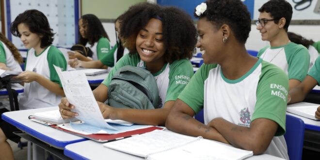 Ensino Médio do Espírito Santo é destaque no Índice de Desenvolvimento da Educação Básica