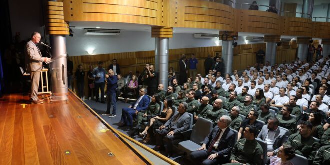 PPES realiza Aula Magna do Curso de Formação dos novos policiais penais