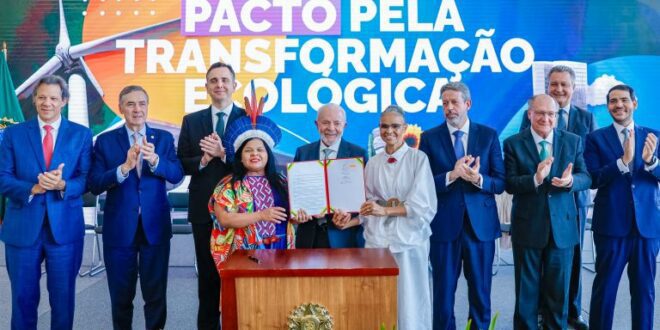 Executivo, Legislativo e Judiciário firmam Pacto pela Transformação Ecológica – Notícias