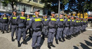 Alunos soldados da Polícia Militar iniciam estágio nas ruas do Espírito Santo