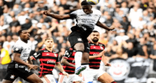 Brasileirão: Corinthians vence jogo agitado contra o Flamengo