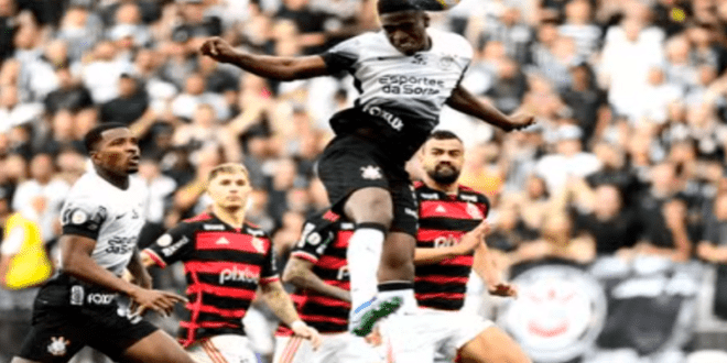 Brasileirão: Corinthians vence jogo agitado contra o Flamengo