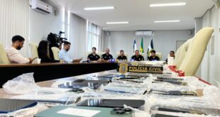 Deic apreende mais de 150 celulares e recupera notebook roubado da Prefeitura de Santa Leopoldina
