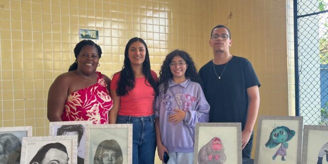 Escola de Guarapari realiza exposição de trabalhos de alunos com altas habilidades