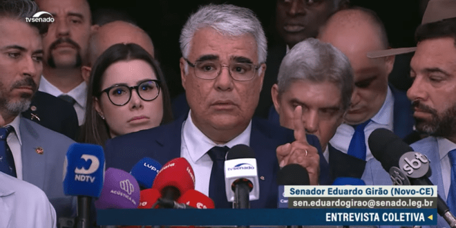 NOVO e Oposição Apresentam Pedido de Impeachment de Alexandre de Moraes a Rodrigo Pacheco