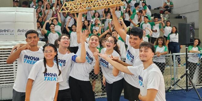 Estudantes de Vila Velha vencem disputa Inovatrek 2024