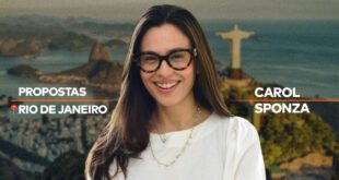 Carol Sponza: Propostas para a Prefeitura do Rio de Janeiro