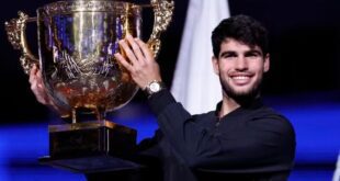 Carlos Alcaraz conquista título inédito do ATP 500 de Pequim