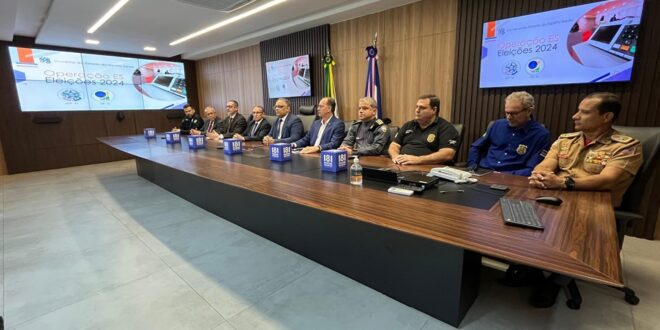 Operação Eleições 2024, coordenada pela Sesp, terá mais de 8 mil agentes de segurança empenhados