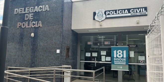 Delegacia de Muniz Freire efetua prisão de suspeito de tentativa de homicídio