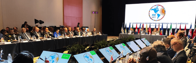 Ministro Mucio defende cooperação regional durante fórum multilateral de defesa das Américas