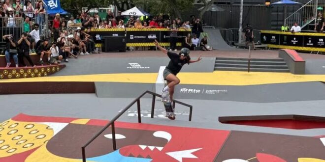 Rayssa Leal avança para as semifinais do STU Pro Tour no Rio de Janeiro