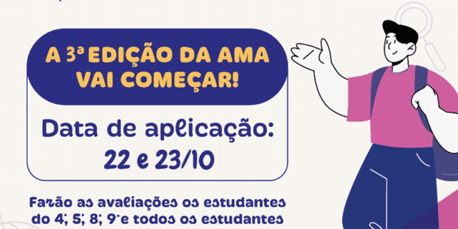 Avaliação de Monitoramento da Aprendizagem será realizada nesta terça-feira (22) e na quarta-feira (23)