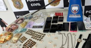 Polícias Civil e Militar realizam operação no bairro Niterói em Castelo