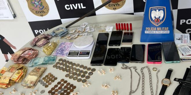 Polícias Civil e Militar realizam operação no bairro Niterói em Castelo