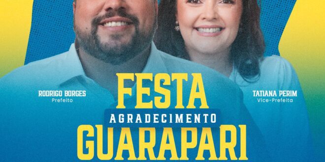 Rodrigo Borges: Festa de Agradecimento em Guarapari