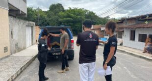 PCES prende na Bahia suspeito de perseguir e ameaçar ex-namorada em São Mateus