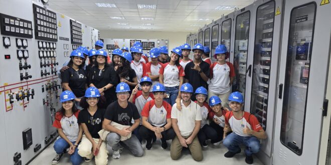 Estudantes de Guarapari fazem visita técnica à Hidrelétrica de Mascarenhas e ao Instituto Terra