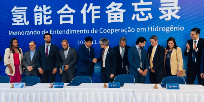 Governo de Minas, Unifei e Grupo Chinês Assinam Termo de Cooperação em Tecnologias Ligadas ao Hidrogênio Verde