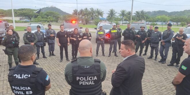 Sesp deflagra Operação Cosud com mais de 4 mil policiais no Espírito Santo