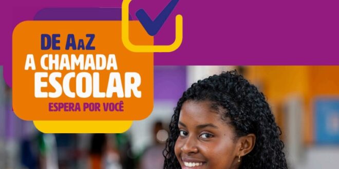 Manual orienta estudantes sobre a Chamada Escolar 2025