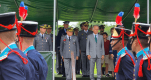 Ministro José Mucio participa de cerimônia do aspirantado 2024 na AMAN