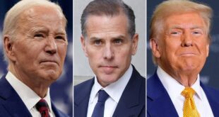 Biden e Trump rasgam DOJ depois que o presidente perdoa Hunter