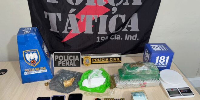 Operação ‘Forseti’: Forças de segurança prendem 14 suspeitos em Boa Esperança e apreende drogas, veículos e armas