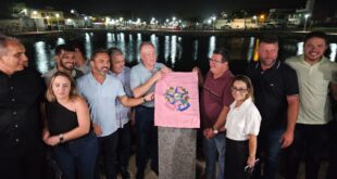 Governo do Estado entrega obra de urbanização da Lagoa do Meio, em Marataízes