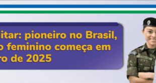 Serviço militar: pioneiro no Brasil, alistamento feminino começa em 1° de janeiro de 2025