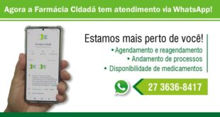 Farmácias Cidadãs Estaduais têm novo canal de atendimento aos usuários
